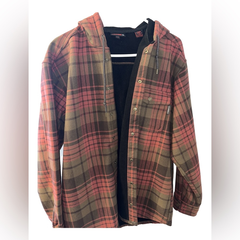 Men’s insulated flannel jacket